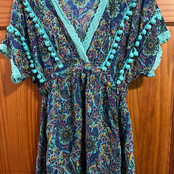 America and Beyond Other - America and Beyond Floral bathing suit cover up dress Size S/M